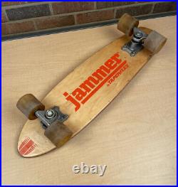 Vintage Original Wooden Inlay Skateboard Taperflex By Jammer Sport Fun II Trucks