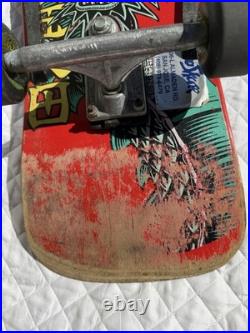 Vintage POWELL PERALTA STEVE CABALLERO BAN THIS DRAGON SKATEBOARD Variflex Truck