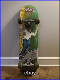Vintage Pat Duffy Skateboard Deck with Trucks and Wheels