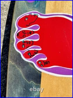 Vintage Planet Earth Skateboards Buster Halterman Feet Skateboard Deck NOS Vintage Planet Earth Skateboards Buster Halterman Feet Skateboard Deck NOS