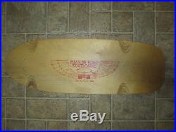 Vintage Pleasure Point Skateboard Deck 70's
