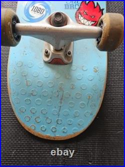 Vintage Pop War Complete 7.75 Skateboard Tensor Trucks Spitfire Wheels TimTim