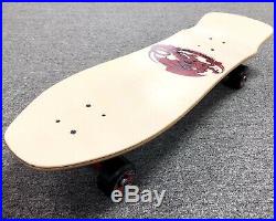 Vintage Powell Peralta 1987 RIPPER BONE WHITE Variant Skateboard NOS Crossbones