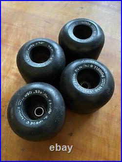 Vintage Powell Peralta Bones Threes 4 skateboard wheel 80s Skate 85A black hawk