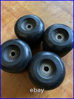 Vintage Powell Peralta Bones Threes 4 skateboard wheel 80s Skate 85A black hawk