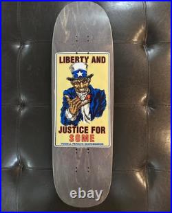 Vintage Powell Peralta Liberty And Justice For Some Team Skateboard Deck Vintage Powell Peralta Liberty And Justice For Some Team Skateboard Deck