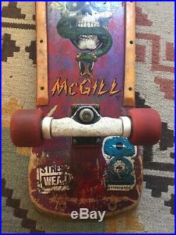 Vintage Powell & Peralta Mike McGill mini Tracker Cross Bones