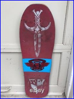 Vintage Powell Peralta Mike Vallely Elephant Skateboard Deck OG Very Rare 80s