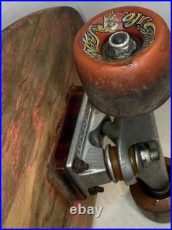 Vintage Powell Peralta OG Pink skateboard Complete Oj 2 Street Speed Wheels