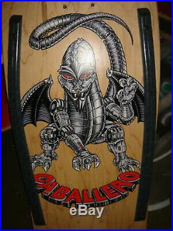Vintage Powell Peralta STEVE CABALLERO Skateboard NOS Rare nat mechanical Dragon