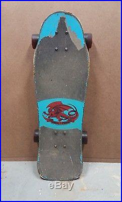 Vintage Powell Peralta Skateboard Chicken Hawk Skull Tony Hawk 1983 Original