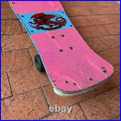 Vintage Powell Peralta Skateboard Steve Caballero 1980s Dragon Blue Deck Rare