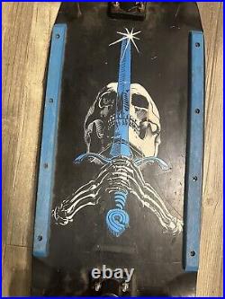 Vintage Powell Peralta Skull And Sword Complete Skateboard
