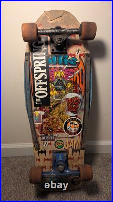 Vintage Powell Peralta Steve Caballero Skateboard Dragon / Bats design 80s Vintage Powell Peralta Steve Caballero Skateboard Dragon / Bats design 80s