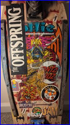 Vintage Powell Peralta Steve Caballero Skateboard Dragon / Bats design 80s Vintage Powell Peralta Steve Caballero Skateboard Dragon / Bats design 80s