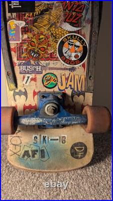 Vintage Powell Peralta Steve Caballero Skateboard Dragon / Bats design 80s Vintage Powell Peralta Steve Caballero Skateboard Dragon / Bats design 80s