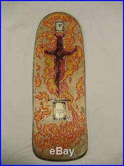 Vintage Powell Peralta Tommy Guerrero Flaming Dagger Skateboard