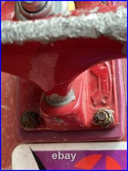 Vintage Powell Peralta Tony Hawk Skateboard Bird Skull Red HTF RARE 1980's As Is