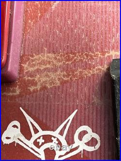 Vintage Powell Peralta Tony Hawk Skateboard Bird Skull Red HTF RARE 1980's As Is