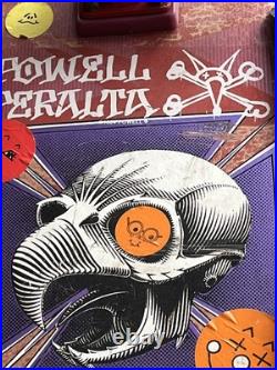 Vintage Powell Peralta Tony Hawk Skateboard Bird Skull Red HTF RARE 1980's As Is