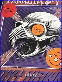 Vintage Powell Peralta Tony Hawk Skateboard Bird Skull Red HTF RARE 1980's As Is