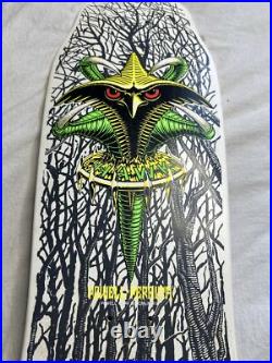 Vintage Powell Peralta Tony Hawk Skateboard OG 80s NOS White
