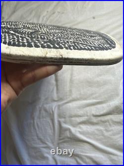 Vintage Powell Peralta Tony Hawk Skateboard OG 80s NOS White