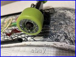 Vintage Powell Peralta Tony Hawk Skateboard OG Claw Complete Tracker Trucks