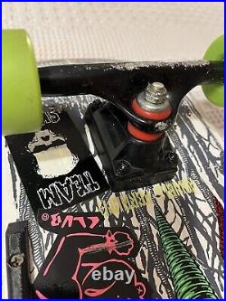 Vintage Powell Peralta Tony Hawk Skateboard OG Claw Complete Tracker Trucks