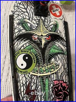 Vintage Powell Peralta Tony Hawk Skateboard OG Claw Complete Tracker Trucks