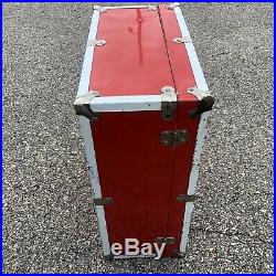 Vintage Powell Roller Bones Skate Case Box 1980 Derby Peralta Brigade OG 80s RED