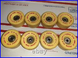 Vintage Powell V-IV Bones Skateboard/Rollerskate Wheels 57mm/95a