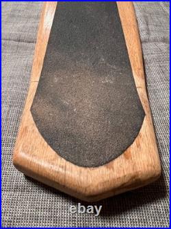 Vintage Progressive Skateboards Wooden Deck 1970s NOS Oak 32 Atlanta