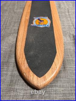 Vintage Progressive Skateboards Wooden Deck 1970s NOS Oak 32 Atlanta