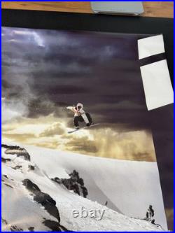 Vintage Quicksilver Snowboard Vinyl Promo Banner Roughly 5ft