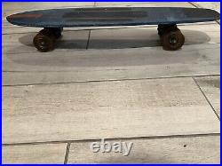 Vintage RAREContinental Skateboard/ All Original/Fiberglass/ Deck/trucks/wheels