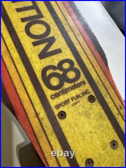 Vintage RARE 1977 Sport Fun Inc. Competition 27 Fiberglass Skateboard