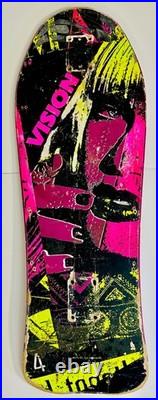 Vintage RARE 1986 Vision Aggressor 1 Skateboard Deck OG Old School