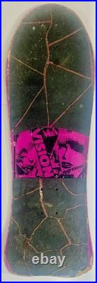 Vintage RARE 1986 Vision Aggressor 1 Skateboard Deck OG Old School