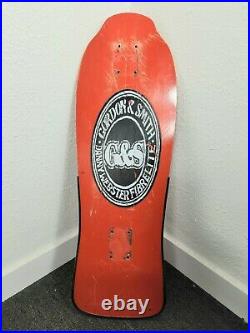 Vintage RARE G&S Skateboard Deck Danny Webster Fibrelite 1987 Gordon & Smith