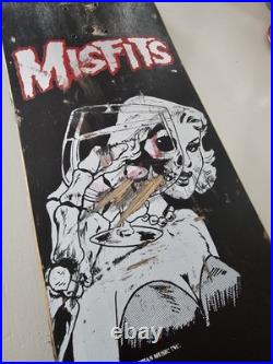 Vintage RARE Scarecrow Misfits Skateboard Deck 1996