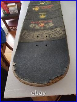 Vintage RARE Scarecrow Misfits Skateboard Deck 1996
