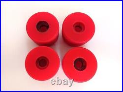 Vintage RED kryptonics skateboard wheels 60MM