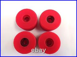 Vintage RED kryptonics skateboard wheels 60MM