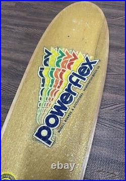 Vintage Rare 1978 Powerflex Huntington Beach Skateboard Deck OG