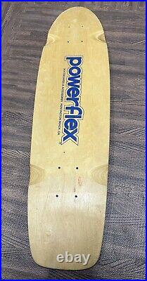 Vintage Rare 1978 Powerflex Huntington Beach Skateboard Deck OG