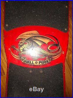 Vintage Rare 1985 Original Powell Peralta Steve Steadham Skateboard Deck