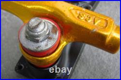 Vintage Rare 70's gold ACS 650 skateboard trucks