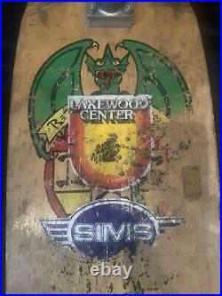 Vintage Rare Dogtown Skateboard 1978 Jim Muir Green Dog Tracker Powell Peralta