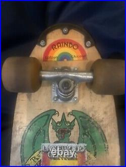 Vintage Rare Dogtown Skateboard 1978 Jim Muir Green Dog Tracker Powell Peralta